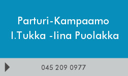 Parturi-Kampaamo I.Tukka -Iina Puolakka logo